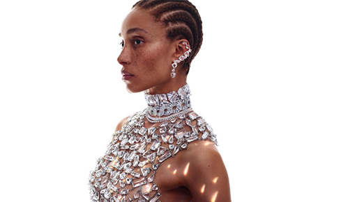 Adwoa Aboah fronts Swarovski rebranding campaign 